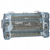 Модульный распределительный блок - 4П - 160 A - 15 подключений |  код. 004879 |   Legrand